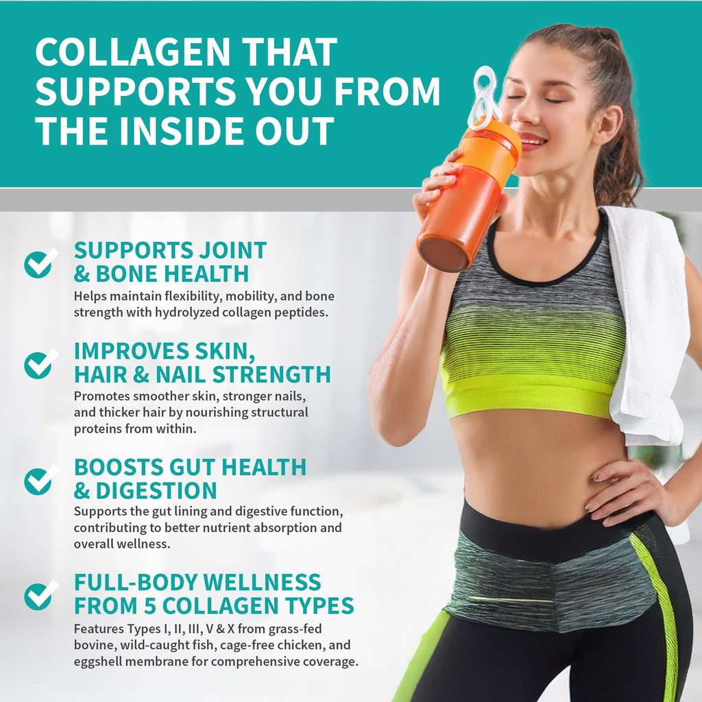 CB Supplements Multi Collagen Protein Powder - 58 Servings - image 4