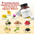 PeakPury Dandelion 9-in-1 Formula with Milk Thistle & Vitamin C - 150 Capsules - image 5
