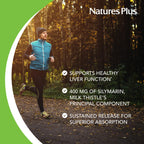 NaturesPlus Herbal Actives Milk Thistle Extended Release - 30 Tablets - image 3