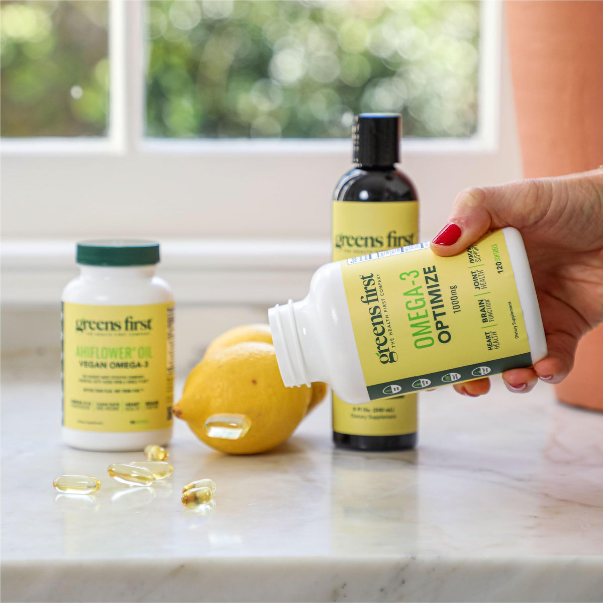 Greens First Omega-3 Optimize Marine Oil for Heart & Brain - 120 Softgels - image 4