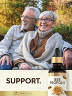 Carlyle Bee Propolis Tincture Drops Liquid Extract - 2 Fl Oz - image 7