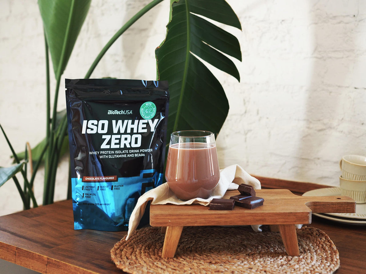 BioTechUSA Iso Whey Zero Cookies & Cream Whey Isolate - 500g - image 3