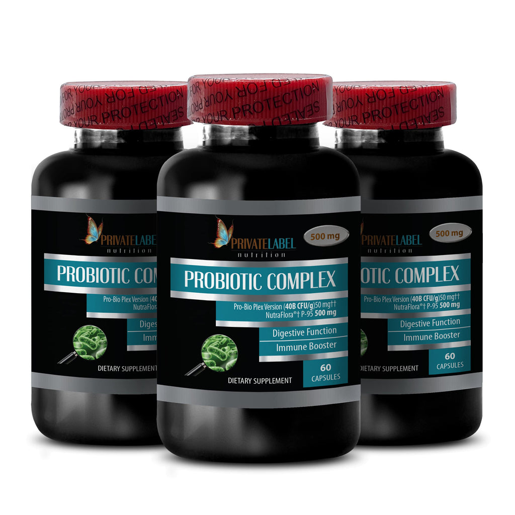 PRIVATE LABEL Probiotic Complex 500 mg - 180 Capsules