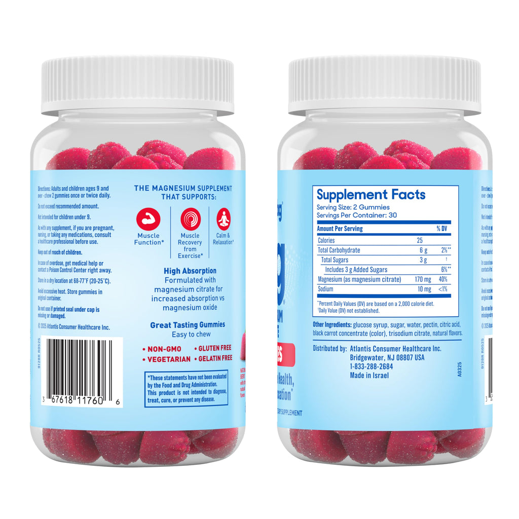 Slow-Mag Magnesium Citrate Gummies - 60 Count - image 2