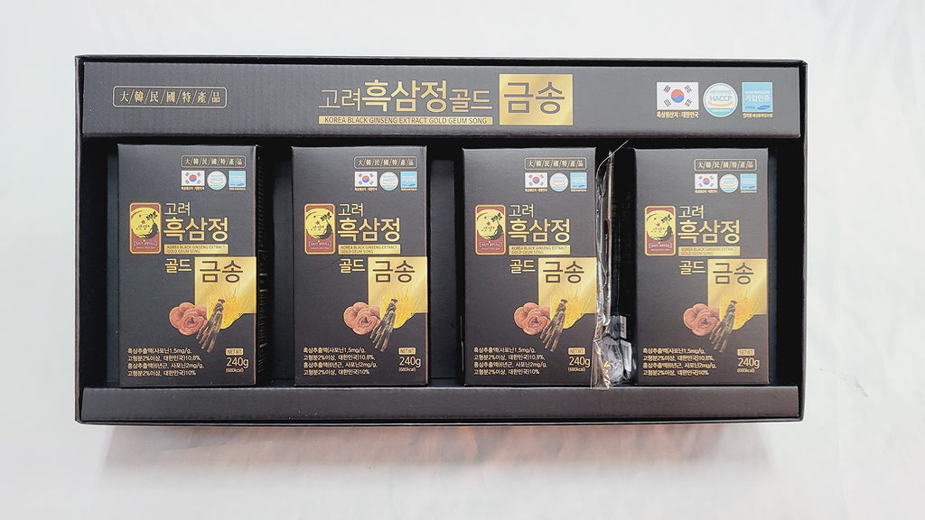 SAIT BYULL Korea Black Ginseng Extract Gold - 240g x 4 - image 7