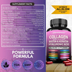 Darkingwings Multi Collagen Peptides with Biotin & Keratin - 90 Capsules - image 2