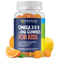 Havasu Nutrition Omega 3-6-9 + DHA Gummies for Kids - 60 Count