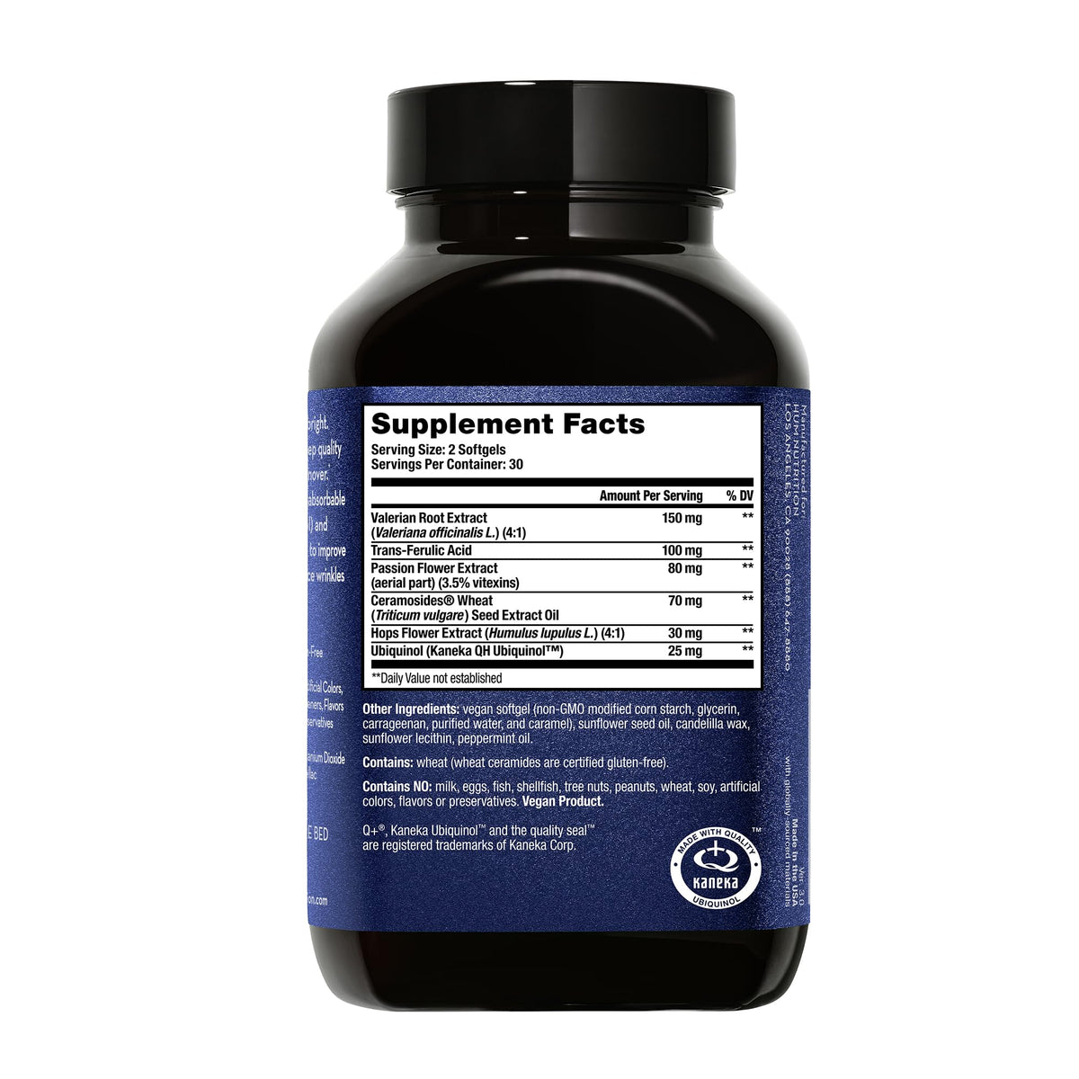 HUM Mighty Night Sleep & Skin Supplement CoQ10 & Valerian Root - 60 Softgels - image 2