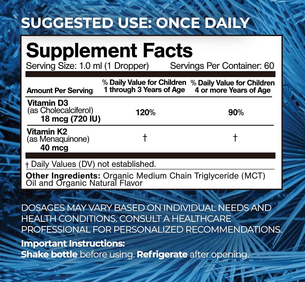 Tropical Oasis Liquid Multivitamins for Kids and Toddlers