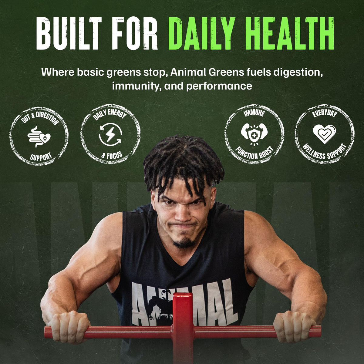 Animal Daily Greens Superfood Supplement for Gut Health - 30 Packs - image 3