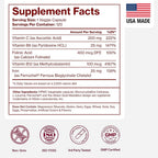 Pure Micronutrients Iron Bisglycinate 25mg for Women - 120 Capsules - image 8