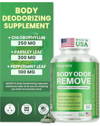 MEGNETA Body Deodorizing Supplement, Chlorophyll Supplement