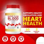NutraRize Super Flow Blood Balancer Capsules - 120 Capsules - image 3