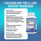 MgSport Magnesium Supplement 100 Count - 100 Capsules - image 5