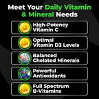 Species Nutrition V-Mineralyze Multivitamin for Men - 300 Capsules - image 4