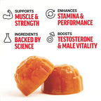 Force Factor Test X180 Gummies Testosterone Booster for Men