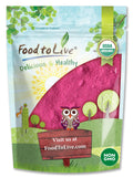 Food to Live Organic Dragon Fruit Powder, X Pounds