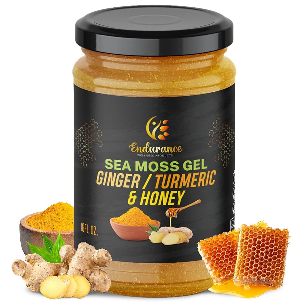 Endurance Wellness Products Sea Moss Gel Infused with Succulent