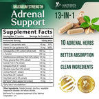 Nature's Nutrition Adrenal Support Supplement - Advanced Cortex