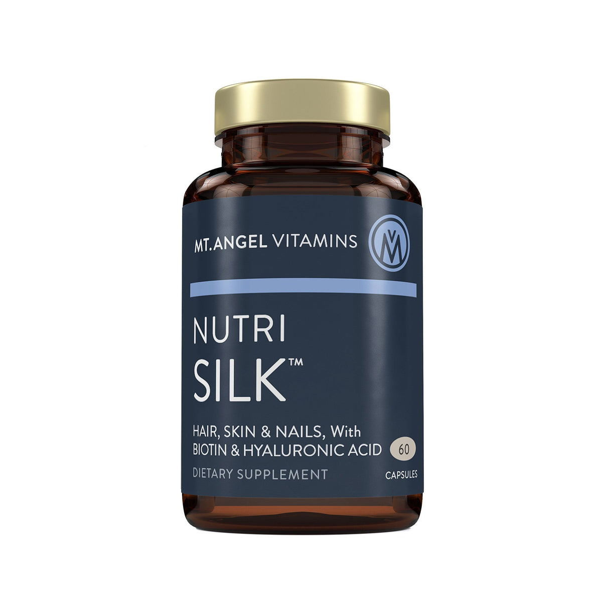Mt. Angel Vitamins NutriSilk Collagen Capsules for Hair & Skin - 60 Capsules
