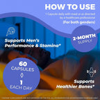 Stemox Love Rhythms L-Arginine & Tribulus Terrestris - 60 Capsules - image 6