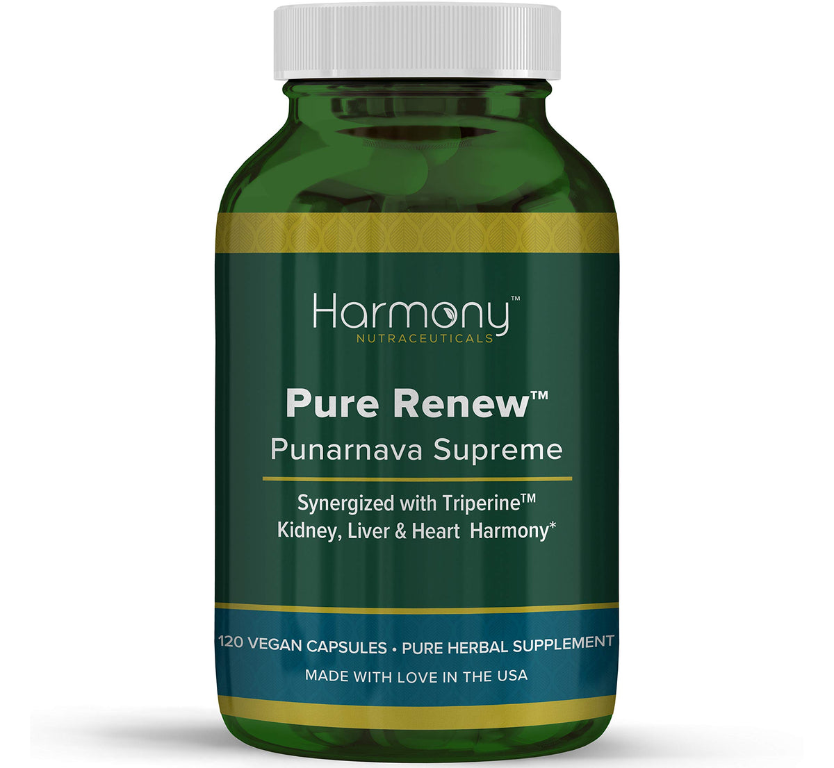 Harmony Nutraceuticals Punarnava Supreme Capsules - 120 Vegan Capsules