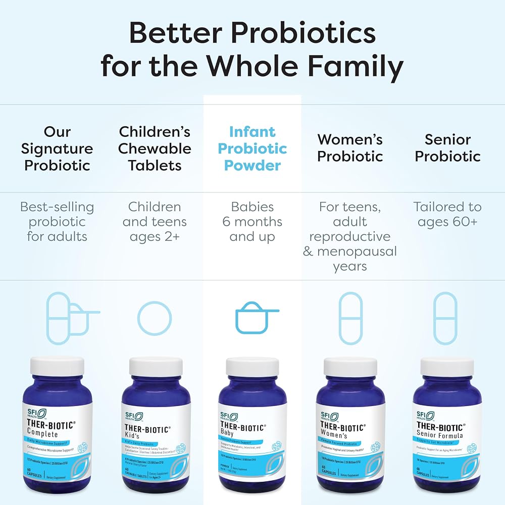SFI Health Ther-Biotic Baby Probiotic Powder - 1 oz - image 5