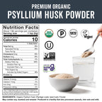 Viva Naturals Organic Psyllium Husk Powder - 24 oz - image 7