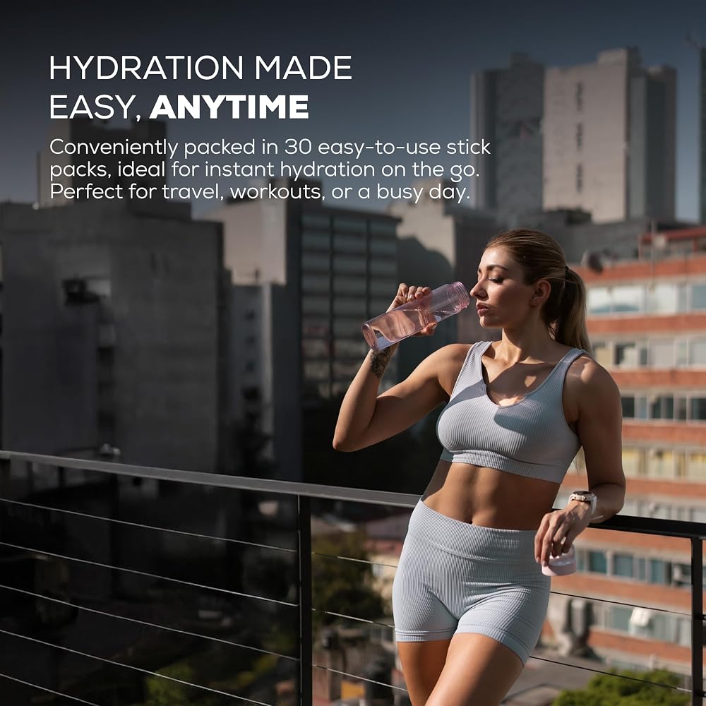 PURE TRIBE Instant Hydration Electrolytes Powder Packets