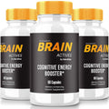 NutraRize Brain Actives Capsules for Focus & Concentration - 180 Capsules