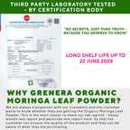 Grenera Organic Moringa Powder - 2.2 lbs (1 kg) - image 4