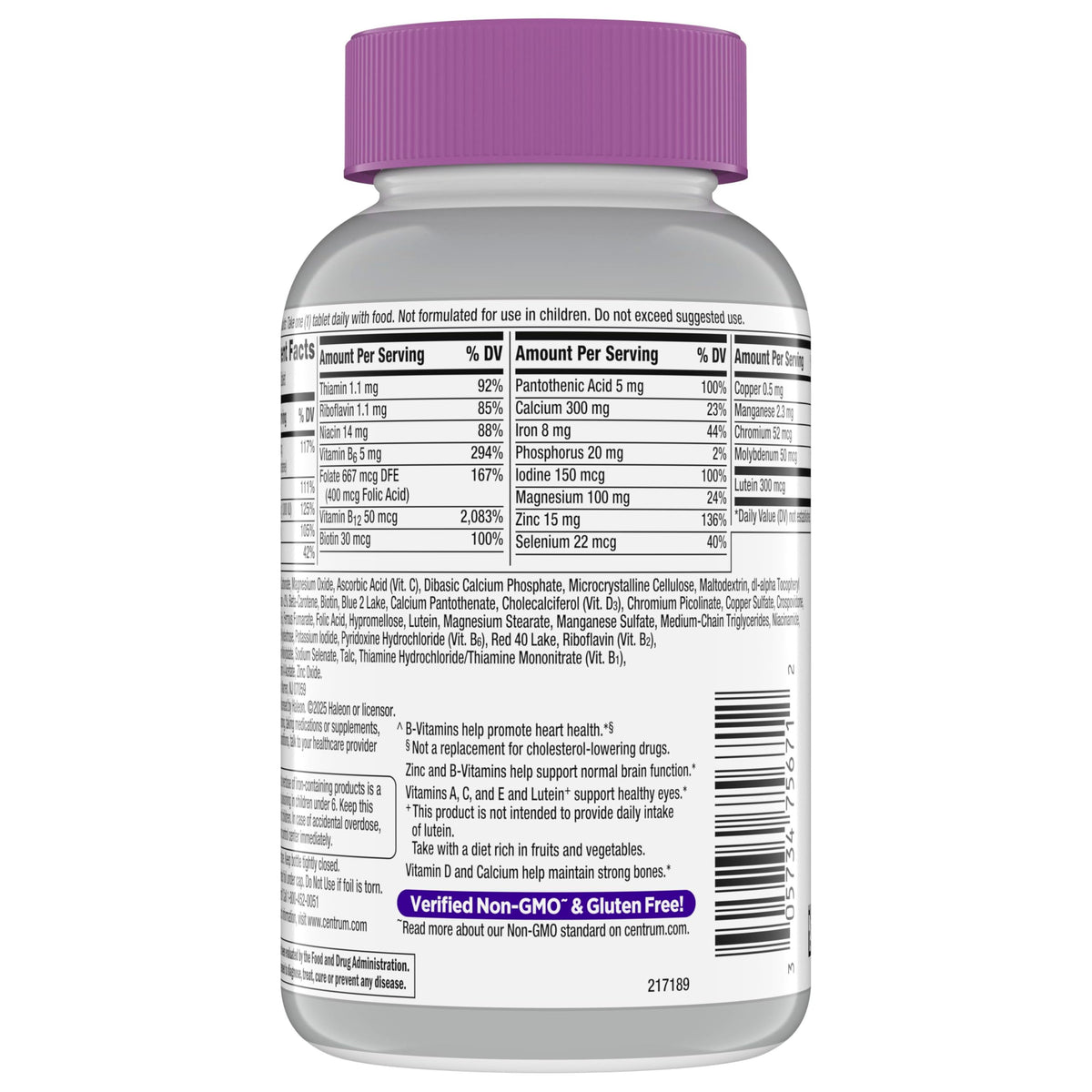 Centrum Silver Women's Multivitamin 50+ - 200 Tablets - image 14