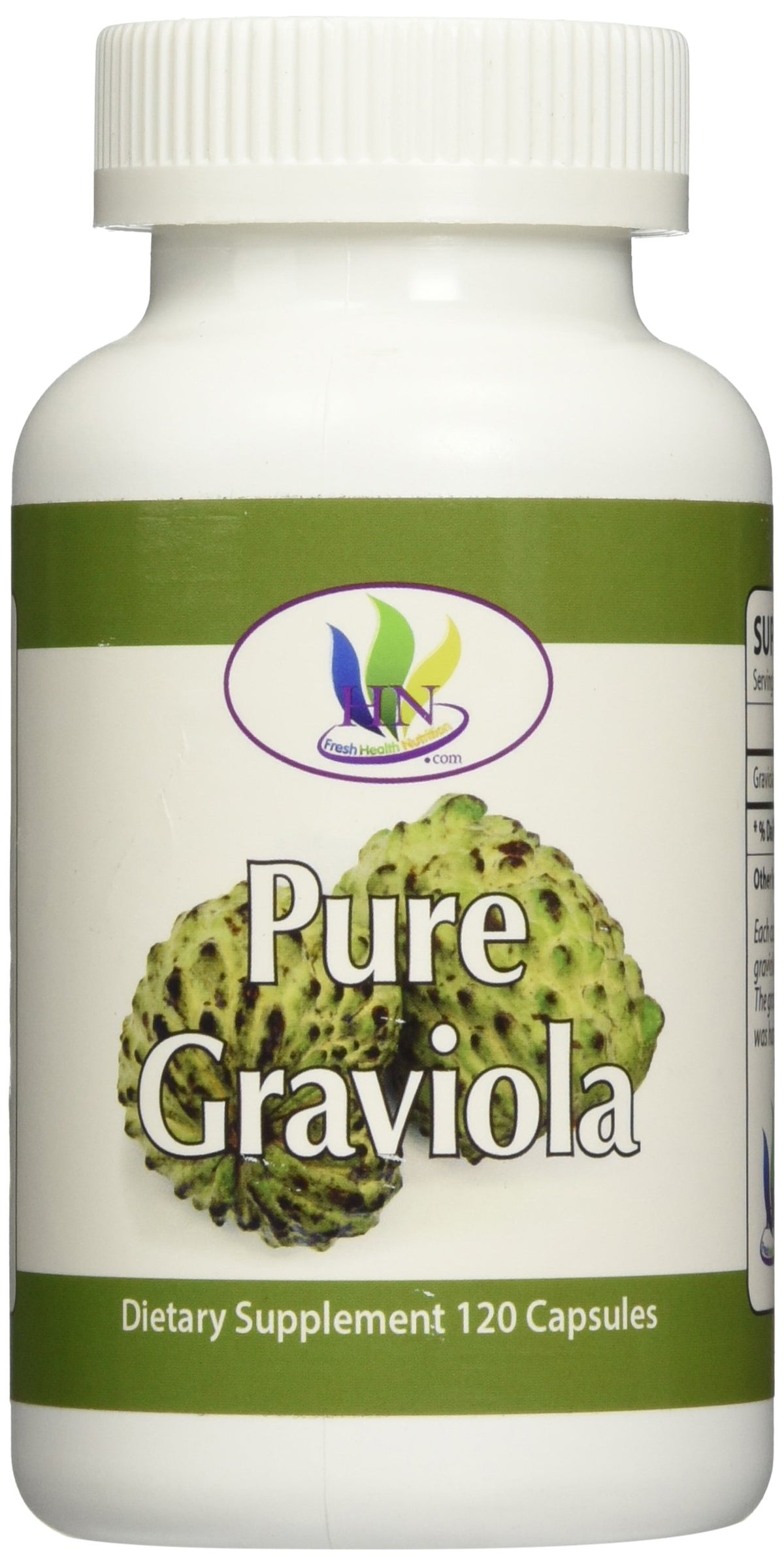Fresh Health Nutritions Graviola 1300 mg - 120 Capsules