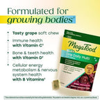 MegaFood Kids One Daily Multivitamin Soft Chews, Grape - 30 Chews - image 4