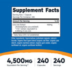 Nutricost Uva Ursi Extract 450mg - 240 Capsules - image 2