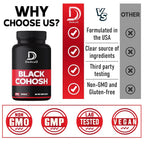 DEDICAD Black Cohosh 1000mg - 240 Capsules - image 4