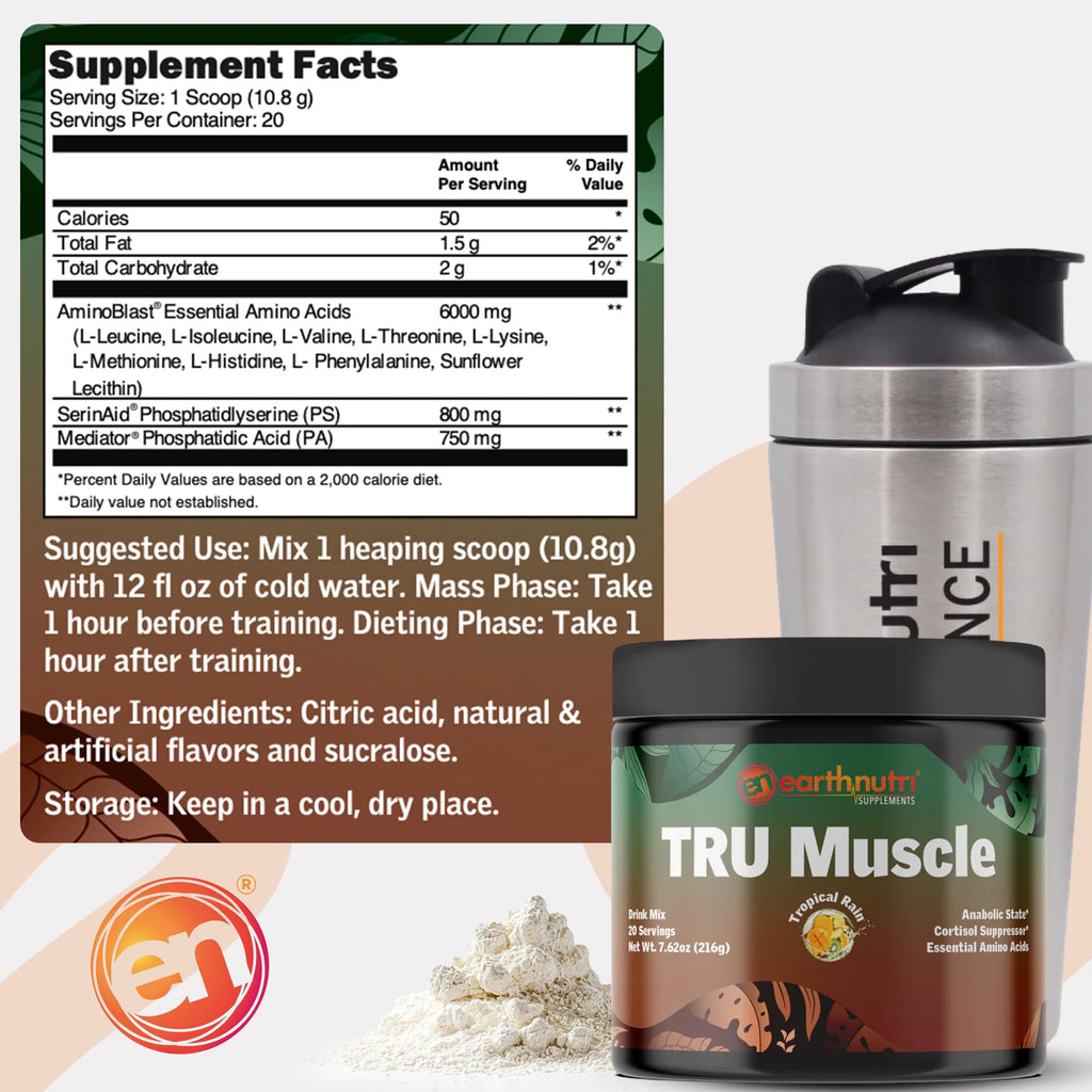 EarthNutri Phosphatidic Acid Supplement Powder - 20 Servings - image 4
