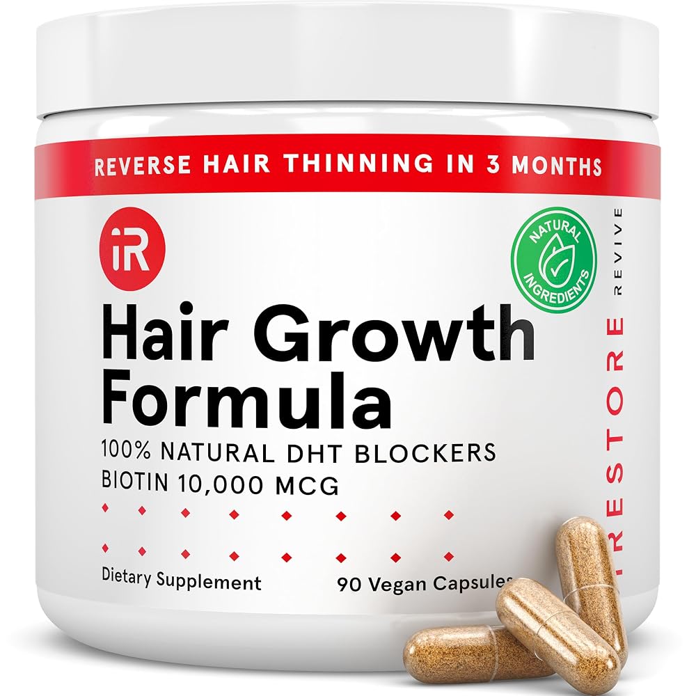 iRESTORE Hair Growth Supplement - Hair Loss Vitamins for Women