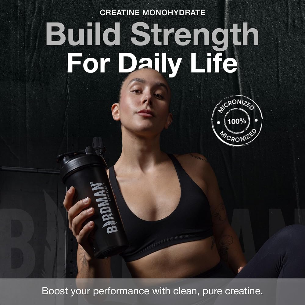 BIRDMAN Micronized Creatine Monohydrate Powder - 200 Servings - image 2