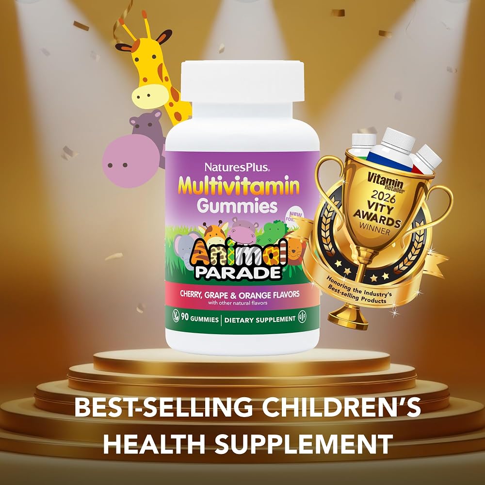 NaturesPlus Animal Parade Multivitamin Children's Gummies - 90 Count - image 2