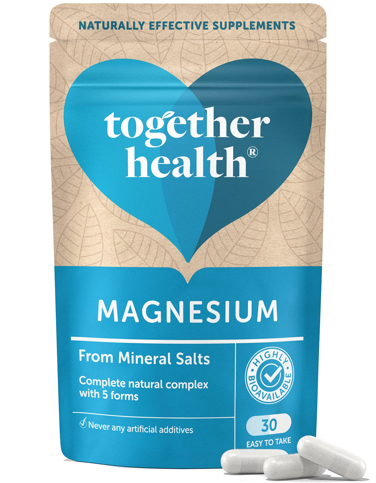Together Magnesium Marine - 300 Capsules (10 Pack)