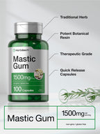 Horbäach Mastic Gum 1500mg - 100 Capsules - image 3