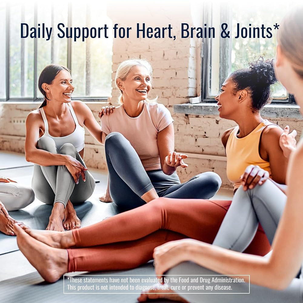 AmerOmega Triglyceride Omega-3 Fish Oil for Heart Health Support