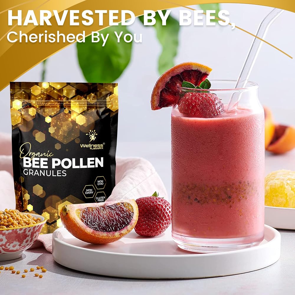 WELLNESS LABSRX Organic Bee Pollen Granules