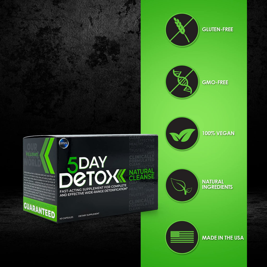 Wellgenix Omni 5 Day Detox Cleanse - Premium Natural Body Detox - image 5