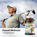 BIO KRAUTER Ginseng Supplement for Focus & Energy Support - 100 Capsules - image 2