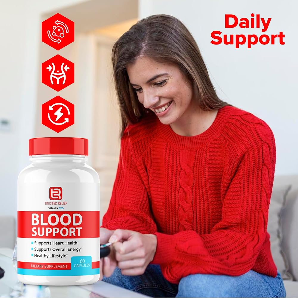 Vitamin Evo Trusted Relief Blood Support Capsules - 180 Capsules - image 3