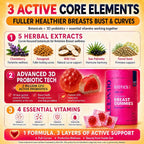 Biotics2 Bloom10 Breast Gummies for Women Bust Support & Health MAX