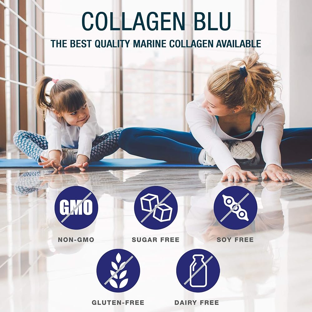 Collagen BLU Premium Marine Collagen with Vitamin C - 30 Stick Packs - image 2