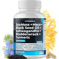 Vitamax Sea Moss Maca Ashwagandha Turmeric Blend - 60 Capsules